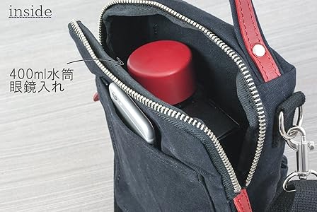Amazon.co.jp: 日乃本帆布 ミニバッグ 撥水 帆布 3WAYポシェット